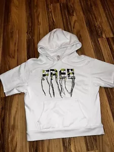 FREE PEOPLE FREESTYLE MOVEMENT Embroidered Logo Hoodie Sweat Gr. XS - Bild 1 von 8