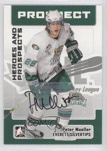 2006-07 ITG Heroes and Prospects Auto Peter Mueller #A-PM Auto