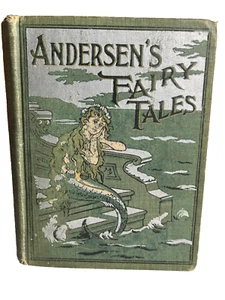 Antique Ornate Embossed Gilded Victorian Andersen's Anderson's Fairy Tales Book - Foto 1 di 24