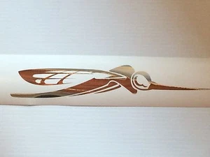 4 Skeeter Bugs 2- L & 2- R Decals 12 inch CHROME Marine Vinyl Decals - Bild 1 von 2