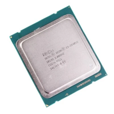 Intel Xeon E5-2640 v2, 2.0GHz, 8-Cores, Cache 20MB, SR19Z, Socket 2011, WORKING - Image 1 of 2