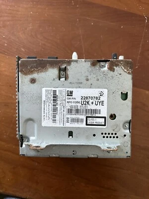 REPRODUCTOR DE CD MP3 RADIO AM/FM CHEVY CAMARO CRUZE EQUINOX 10-12 CAD SRX 22870782 OEM Foto 1 de 4