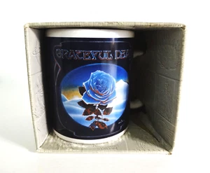 Grateful Dead Coffee Tea Mug 1978 Closing Winterland Blue Rose Mouse Kelley Art - Picture 1 of 11