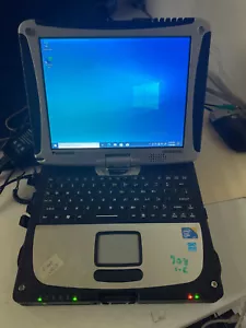 Panasonic 10.4" ToughBook CF-19 Core 2 Duo 4Gb 500GB Windows 10 Pro LEER #708 - Imagen 1 de 13