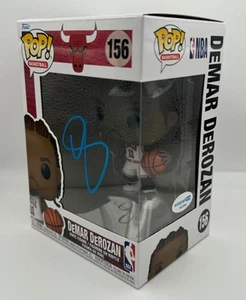 DeMar DeRozan Autogramm signiert Chicago Bulls NBA 156 Funko Pop Vinyl Figur ACOA - Bild 1 von 5
