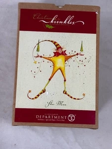 Department 56  Krinkles Patience Brewster  Star Man  Mini Ornament w/Box  56.378 - Picture 1 of 5
