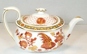 Cafetera/tetera Wedgwood Golden Cockerel con tapa hecha en Inglaterra de colección - Imagen 1 de 16