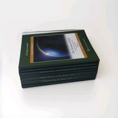 The Teaching Company Great Courses Book Lot Miscellaneous Jesus And Science  - Image 1 of 4