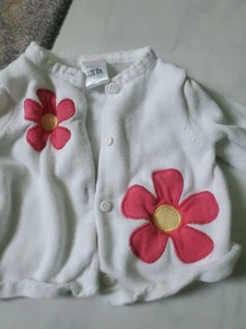 6-12 Monate Baby Mädchen Blumen Strickjacke Pullover Gymboree - Bild 1 von 4