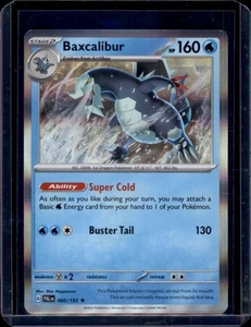 Baxcalibur SV02: Paldea Evolved Pokémon #060/193 Holograma Raro Casi Nuevo+ - Imagen 1 de 2