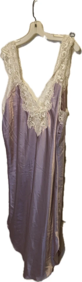 Романтические вышитые ремни для ночной рубашки California Dynasty размер 1X - Изображение 1 из 4