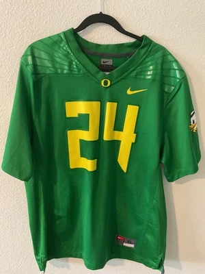 Camiseta de fútbol Nike Thomas Tyner Oregon Ducks verde #24 talla para adulto extra grande Foto 1 de 4