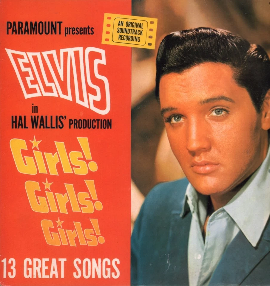 Elvis Presley Girls! Girls! Girls! LP Vinyl UK Camden 1986 Neuauflage LP In - Bild 1 von 4