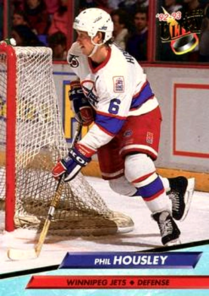 1992-93 Ultra #241 Phil Housley Winnipeg Jets HOF - Image 1 of 1