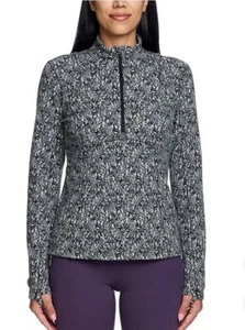 Women's Spyder Fleece Printed Half Zip Multicolor Size S NWT  - Picture 1 of 11