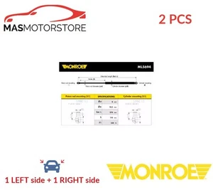 TAILGATE BOOT STRUTS SET REAR MONROE ML5694 2PCS P NEW OE REPLACEMENT - Picture 1 of 5