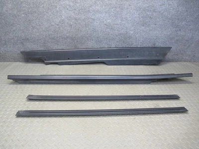 87-91 BMW E30 325i CONVERTIBLE SET OF 4 DOOR SCUFF SILL PLATE TRIM COVER OEM - Image 1 of 4