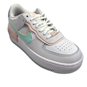 Nike Air Force 1 Sombra Blanco Rosa Como Nuevo En Caja Talla 6.5 Para Mujer - Imagen 1 de 6