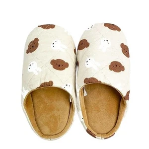 Marimocraft Miffy Slippers Quilted Series Boris Brown - Picture 1 of 1