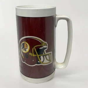 NFL Vintage Washington Redkins Thermoskanne Plastikbecher mit Henkel - Bild 1 von 4