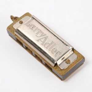 Larry Adler Hohner Miniatur Mundharmonika Charm Anhänger 1,5"l - Bild 1 von 5