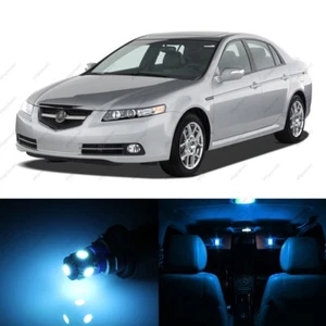 Paquete de 13 luces interiores LED AZUL HIELO para Acura TL 2004-2008 + HERRAMIENTA DE PALANCA - Imagen 1 de 7