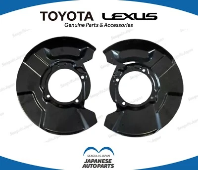 TOYOTA Genuino OEM 05-06 TUNDRA UCK3# Cubierta Freno de Disco Polvo Delantero Derecha y Derecha Juego Foto 1 de 4