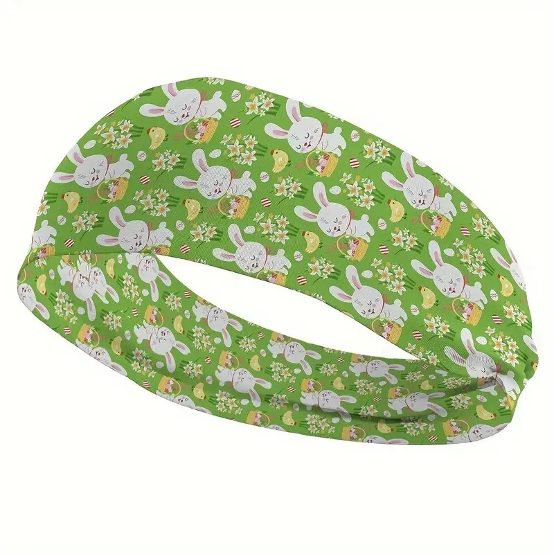 Aro elástico antideslizante decorativo para la cabeza de ala ancha conejo de Pascua Foto 1 de 1