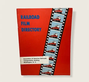 Railroad Film Directory 1966 Association Of American Railroads Eleventh Edition - Picture 1 of 4