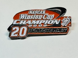 NASCAR Winston Cup Driver Pin #20 Tony Stewart 2002. Champion Home Depot Racing - Picture 1 of 2