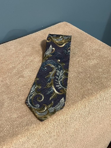 CRAVATTA ABITO UOMO LUSSO CHRISTIAN DIOR LARGHEZZA 3 75"