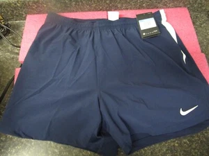 Nike Womens Venom Iii Soccer Athletic Workout Shorts-Dark Blue NWT CW3860-419 - Picture 1 of 9