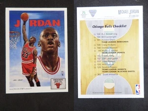 1991 Upper Deck #75 Michael Jordan Chicago Bulls HOF Team Checklist NM/MT - Picture 1 of 1