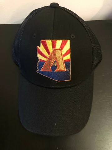 Arizona AZ Diamondbacks D'Backs DBacks State Flag Sun Logo Hat Cap 2017 SGA Cover