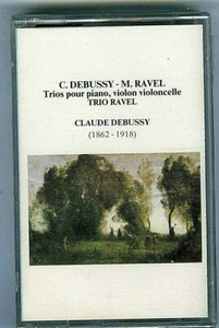 CASSETTE TAPE(SEALED)DEBUSSY RAVEL TRIOS PIANO VIOLON VIOLONCELLE (ARION) - Imagen 1 de 1