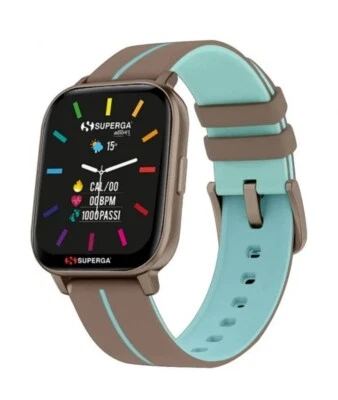 Orologio Smartwatch Unisex Superga Ink2 SW-STC021 Beige Cassa in Alluminio 42mm - Immagine 1 di 4