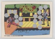 1989 O-Pee-Chee Nintendo Scratch-Off Game Double Dragon Screen 4 #4 d8k