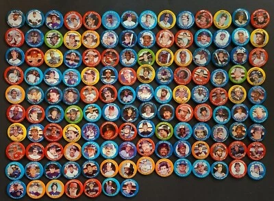 1984 Fun Foods Baseball Buttons Single Buttons-Pins - U Pick - Image 1 of 2