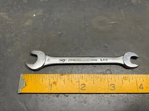 Llave vintage Williams Superrench 1721 3/8"" X 5/16"" ¡Llave de extremo abierto doble! ¡Bonito! - Imagen 1 de 8