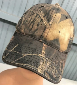 Signatures Camo Blank Front Snapback Baseball Cap Hat - Picture 1 of 5