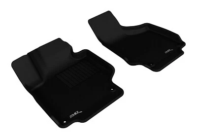 3D Maxpider 2008-2015 Audi TT/TTS Kagu Black Row1 Floor Liners L1AD02911509 Foto 1 de 4