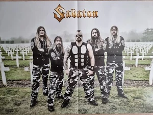 SABATON Poster von 2020, A2 Format (55 x 40 cm) – Perfekter Zustand - Bild 1 von 1