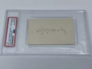 William Henry Moody Attorney General Signed Autograph Cut PSA DNA j2f1c - Picture 1 of 1
