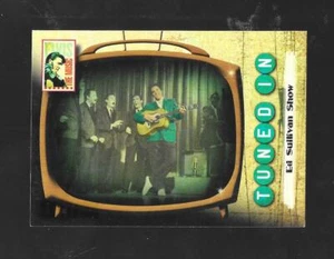 Tarjeta paralela de Elvis By The Numbers 2007 Press Pass TCB 62 Ed Sullivan Show - Imagen 1 de 4
