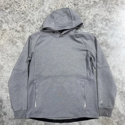 Sudadera con Capucha Lululemon Para Hombre Gris Medio Mejor Cada Día Pullover Sudadera Atlética Foto 1 de 4