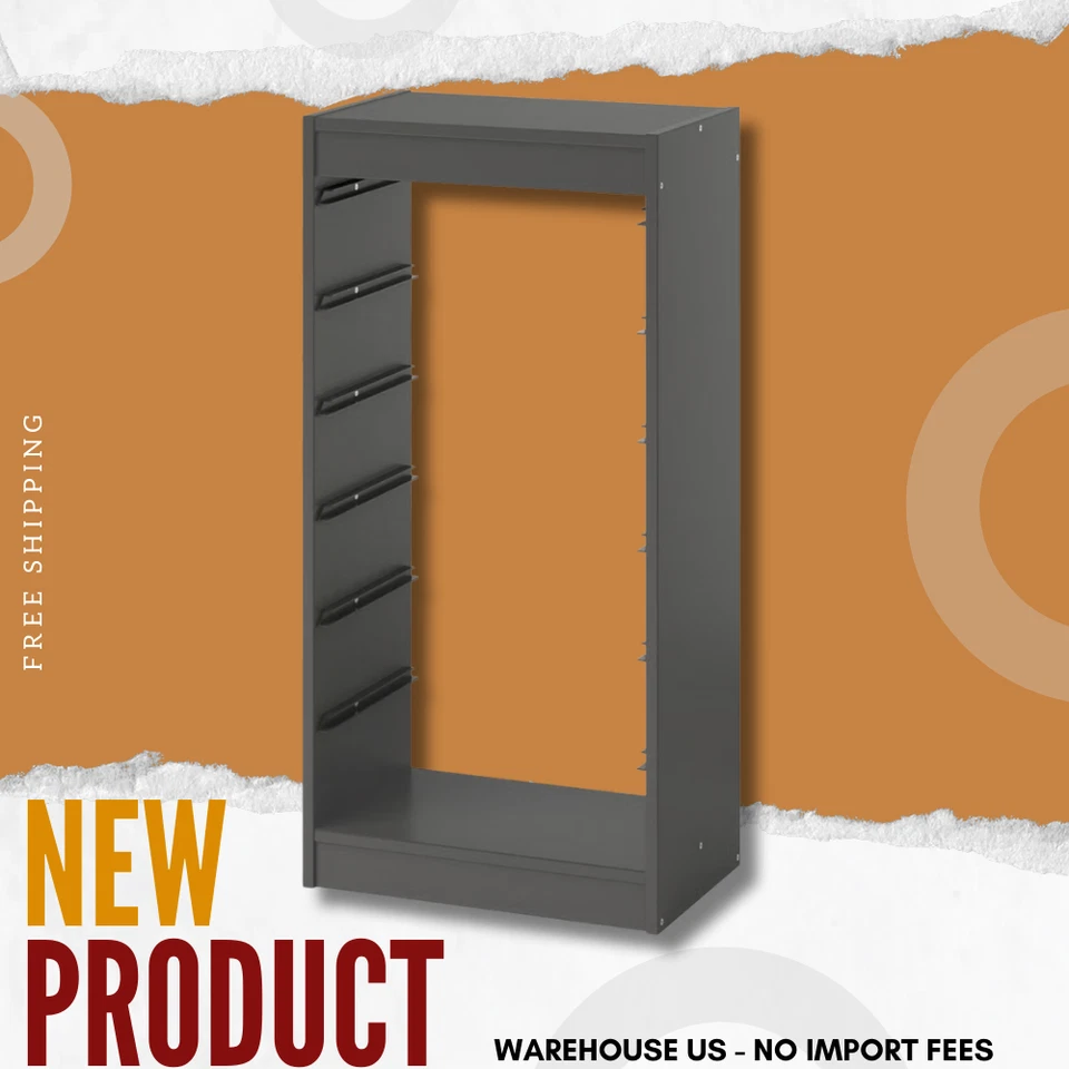 Cuadro IKEA TROFAST NUEVO, Blanco y Gris, 18 1/8x11 3/4x37"; ENVÍO GRATUITO Foto 1 de 3