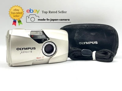* Почти как новый + с чехлом * Olympus μ стилус mju ii точка и снимать пленочная камера из Японии - Изображение 1 из 4