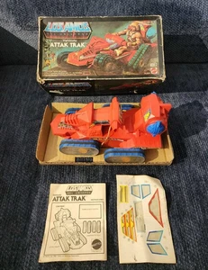 Motu Vintage Amos Mexico ATTAK TRAK Variante Aurimat Scarso Lui Uomo Scheletro anni 80 - Foto 1 di 6