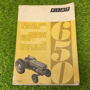 Vintage Fiat 650 Tractor Parts Catalog 3rd Edition - Picture 1 of 7