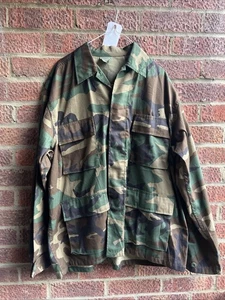 US Army Style M81 Camo BDU Shirt. Size Large/Regular. Combat Shirt. - Picture 1 of 9